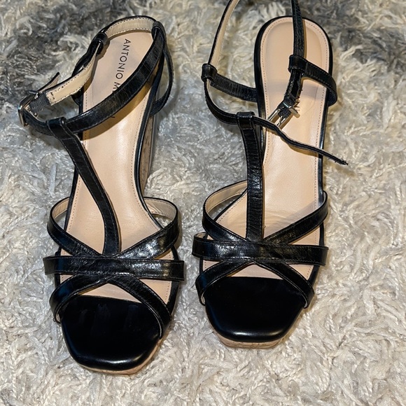 Antonio Melani - Strappy Wedge Sandal - Picture 2 of 4